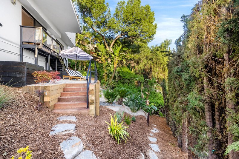 Exterior de una casa blanca en Puebla